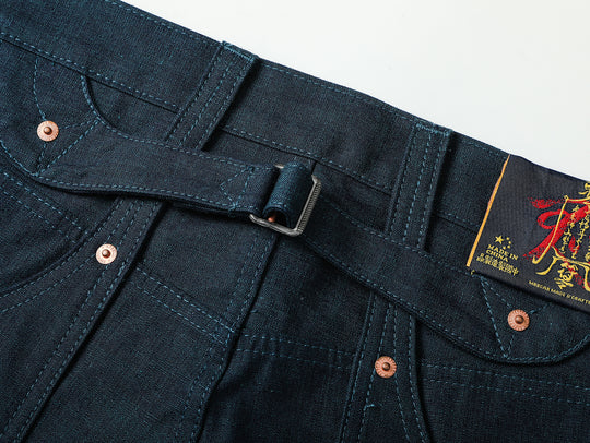 Ba Series 11.5OZ Double Knee Wide-Leg pants