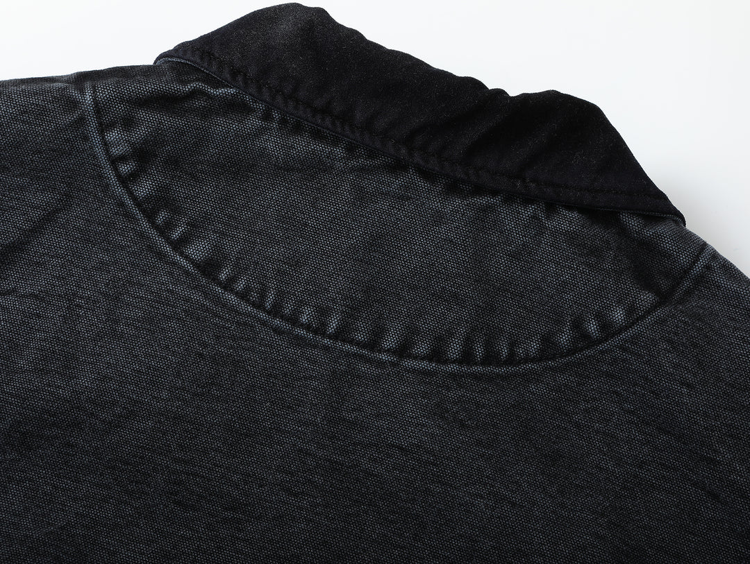 Harrington Dyed Canvas Jacket