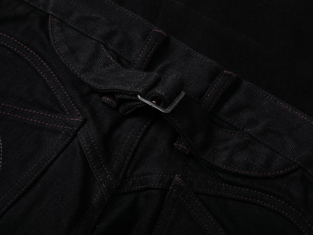 Western Embroidered Bootcut Selvedge Denim jeans