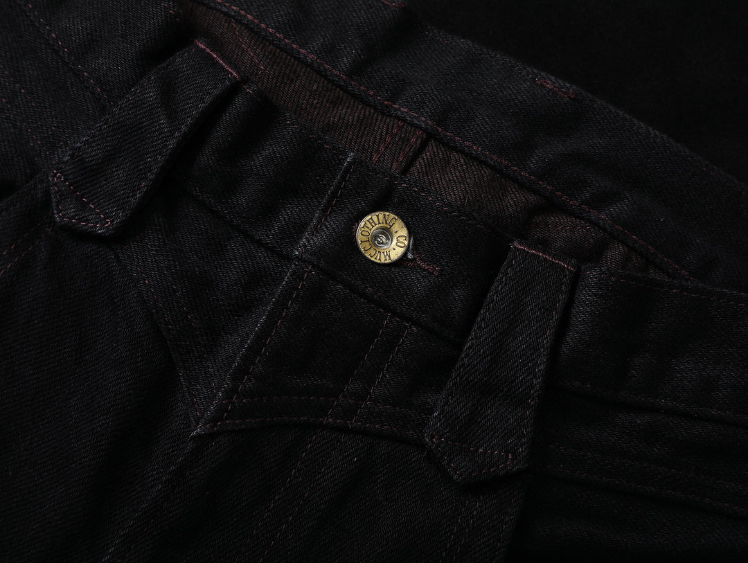 Western Embroidered Bootcut Selvedge Denim jeans