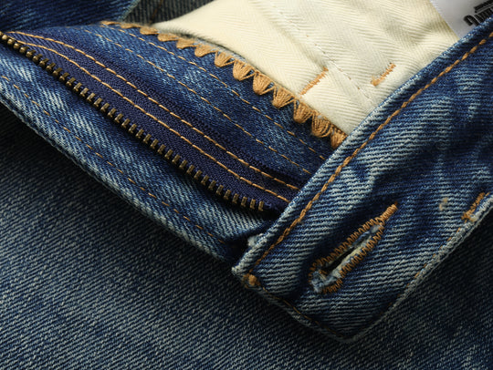 16oz Monroe II Wide-Leg jeans-Blue Cast