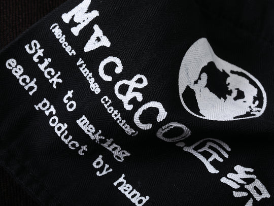 Western Embroidered Bootcut Selvedge Denim jeans