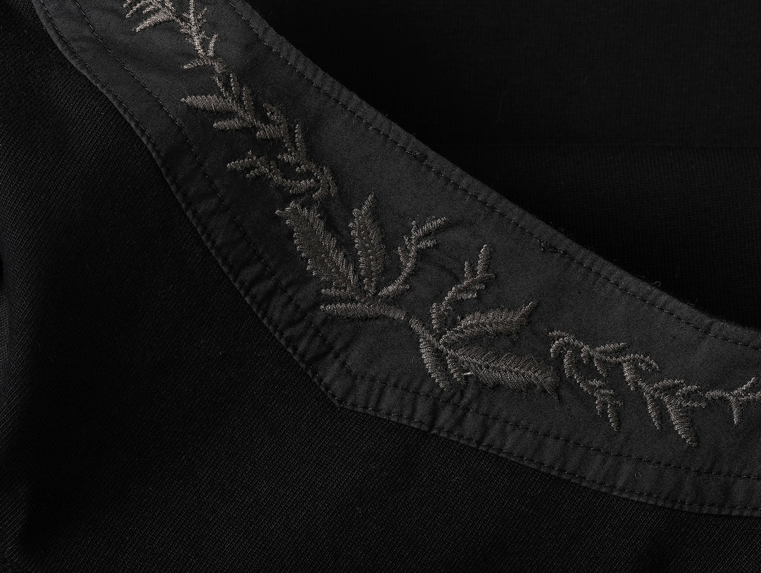 Western Series Embroidery Poet Shirt