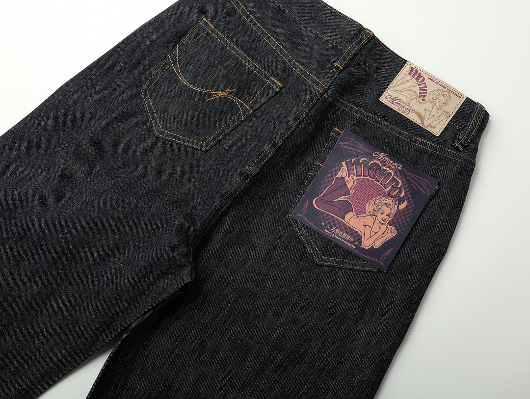 13oz Monroe II Wide-Leg jeans-Indigo