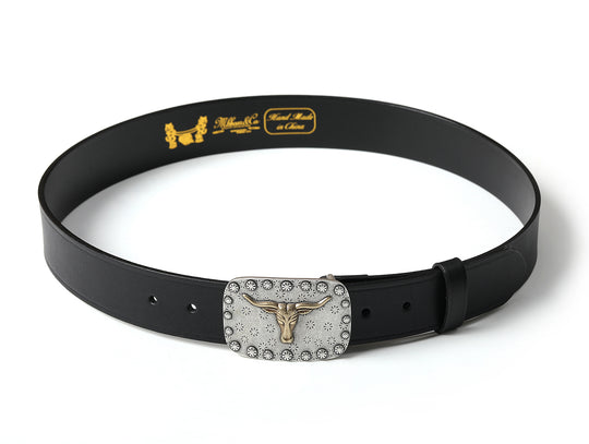 Longhorn Bull Head Belt