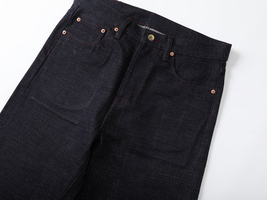 Xizang Collection Red Prayer Flag Core Straight-Fit Selvedge Denim jeans