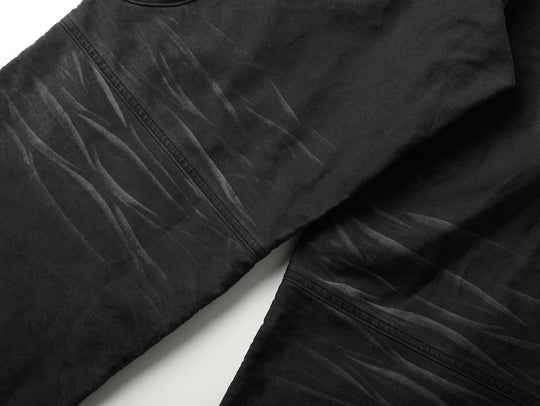 Moleskin Cargo Wide-Leg pants