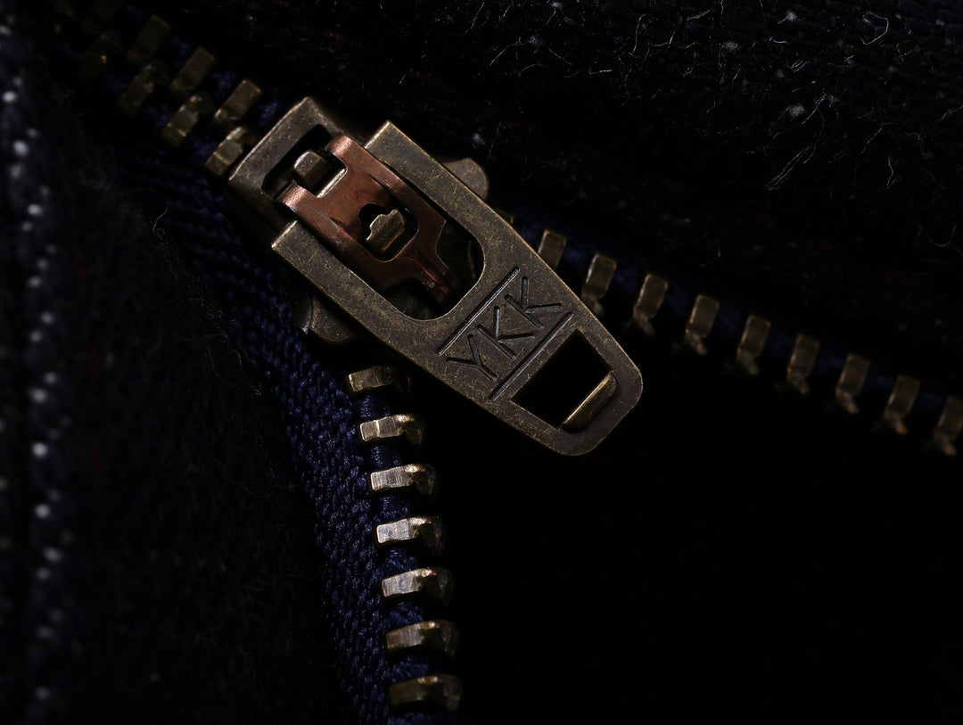 Xizang Collection Red Prayer Flag Core Wide-Leg Selvedge Denim jeans