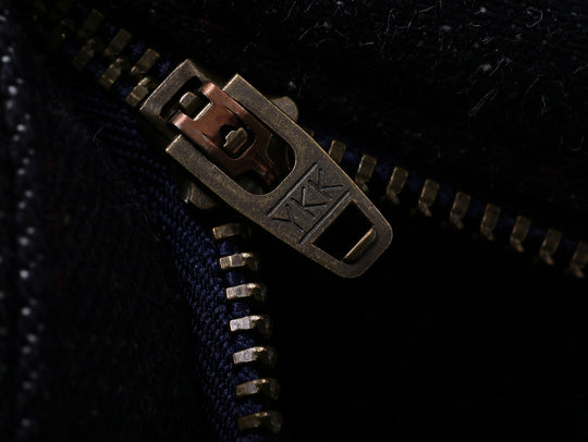 Xizang Collection Red Prayer Flag Core Wide-Leg Selvedge Denim jeans