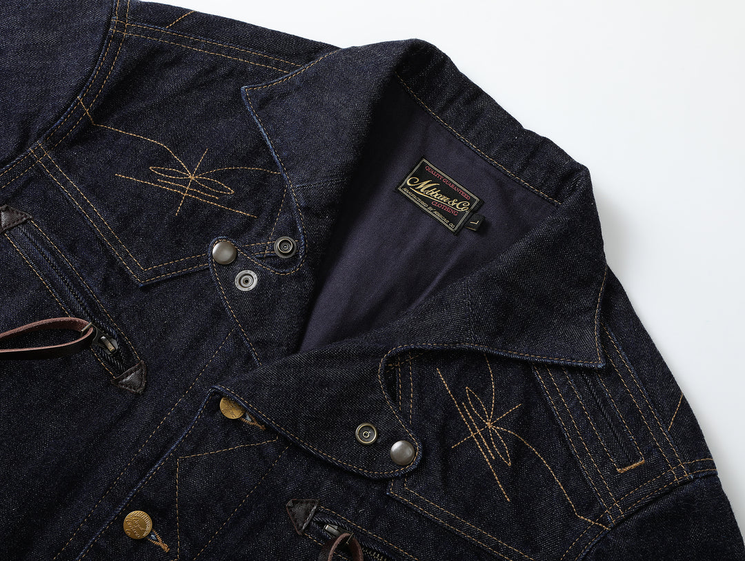 Western Series Rider Selvedge Denim Jacket-Indigo