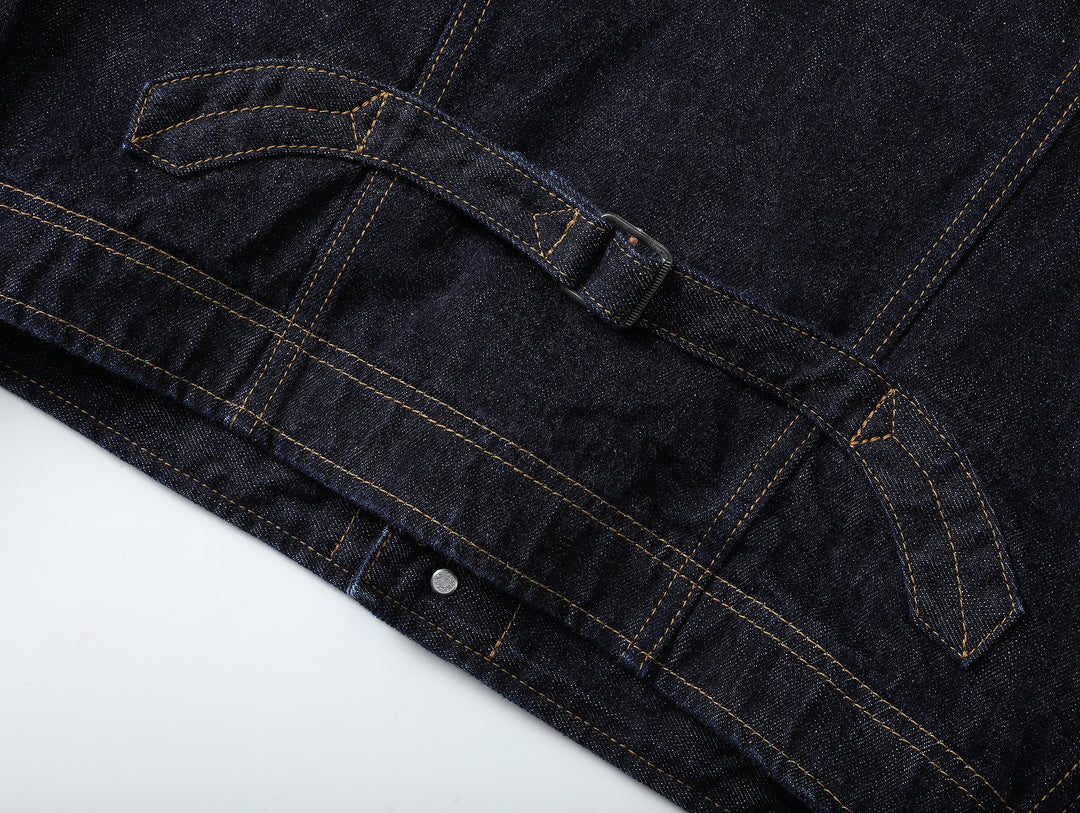 Western Series Rider Selvedge Denim Jacket-Indigo