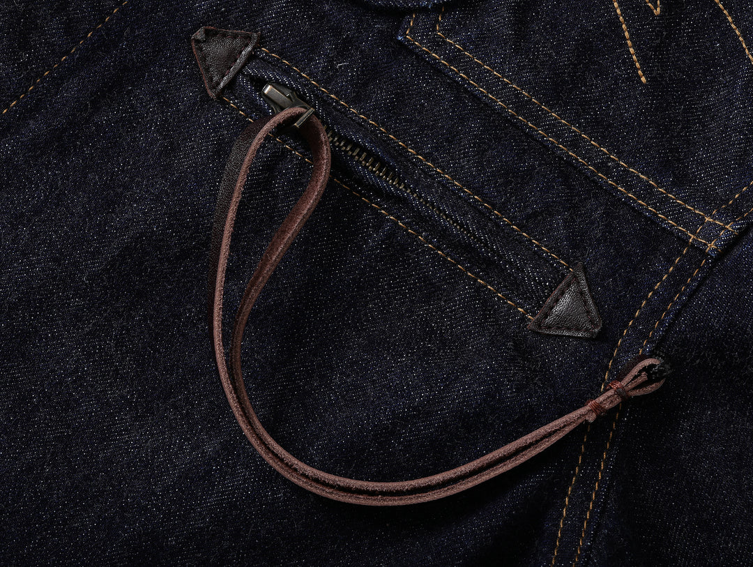 Western Series Rider Selvedge Denim Jacket-Indigo