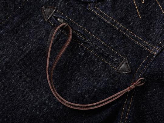 Western Series Rider Selvedge Denim Jacket-Indigo