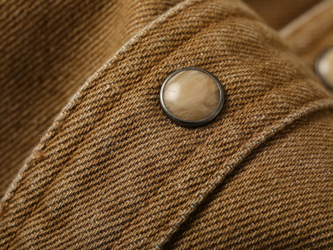 Western Series Yoke Patchwork Shirt