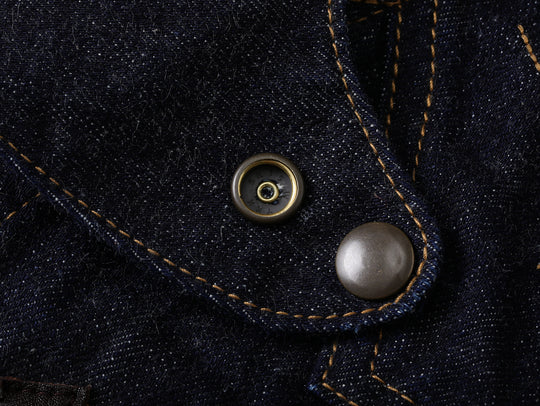 Western Series Rider Selvedge Denim Jacket-Indigo