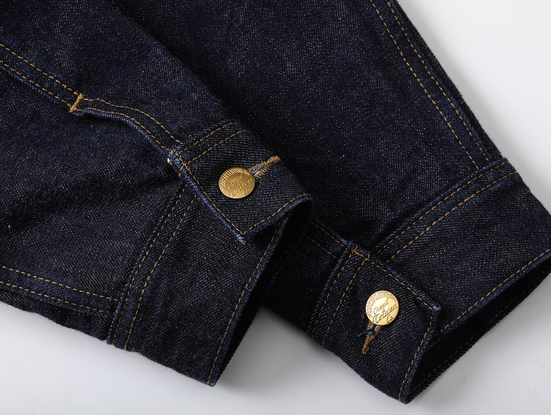 Western Series Rider Selvedge Denim Jacket-Indigo