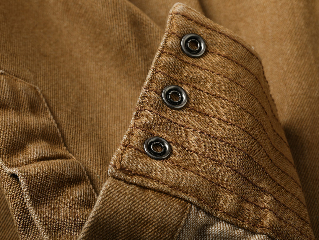 Western Series Yoke Patchwork Shirt