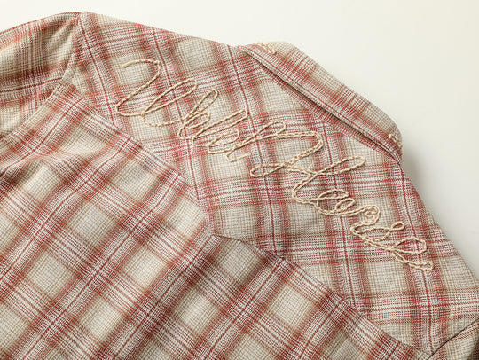 Western Series Couching Embroidery Shirt
