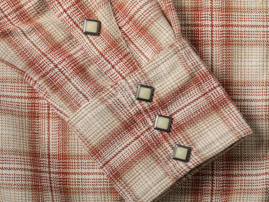 Western Series Couching Embroidery Shirt