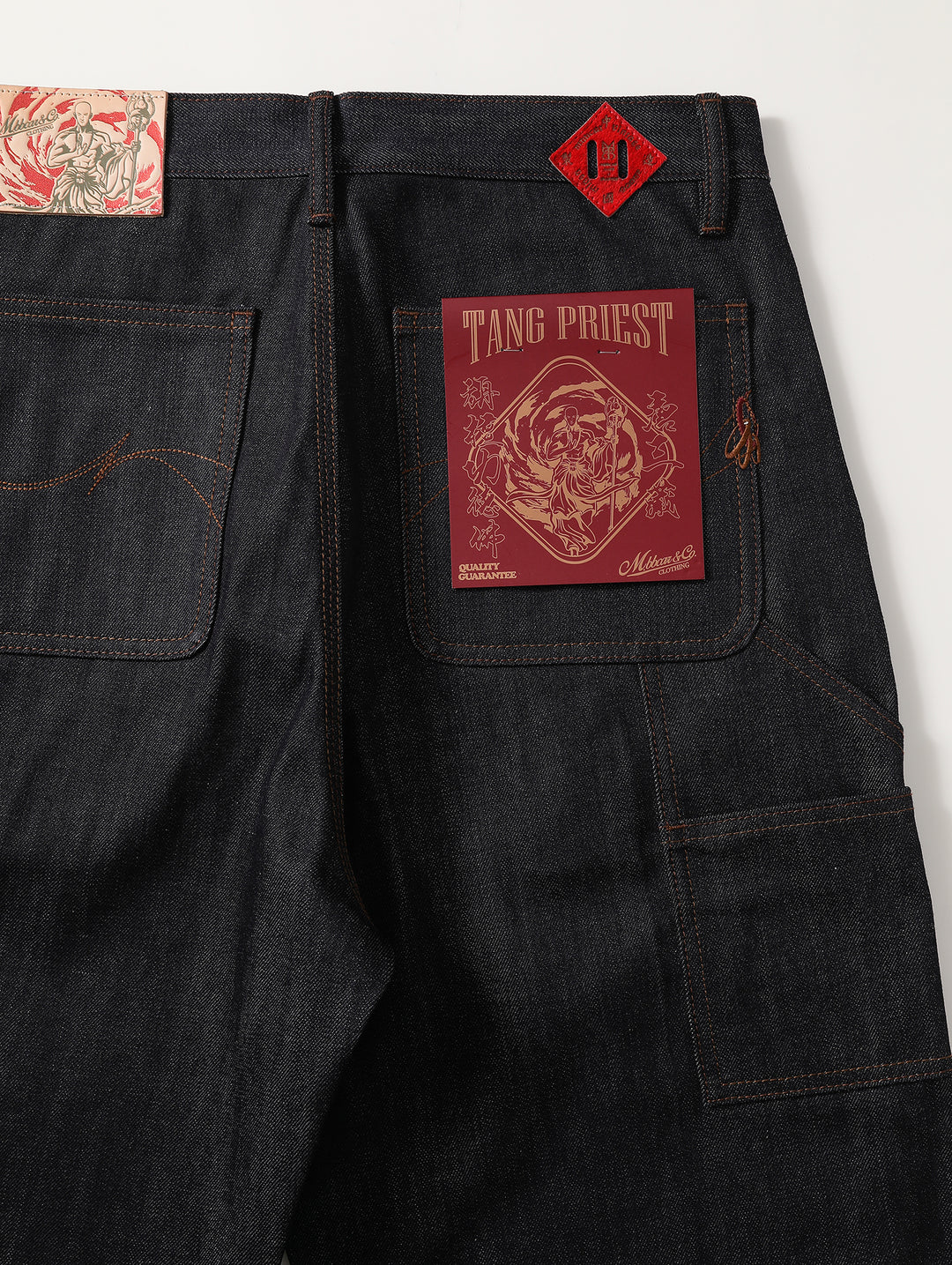Journey to the West Series Wide-Leg jeans-Monk Tang Sanzang