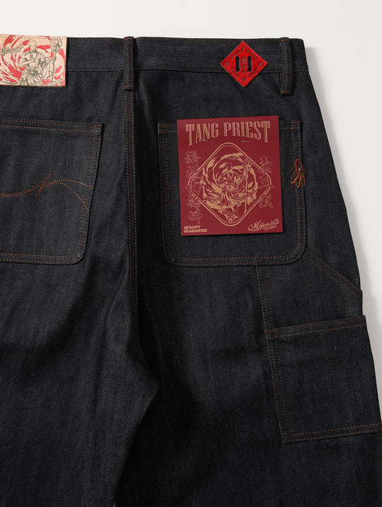 Journey to the West Series Wide-Leg jeans-Monk Tang Sanzang