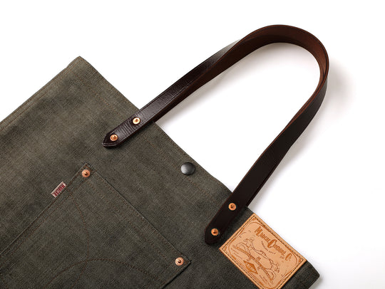 Snakepit Selvedge Denim Vintage Workwear Shoulder bag