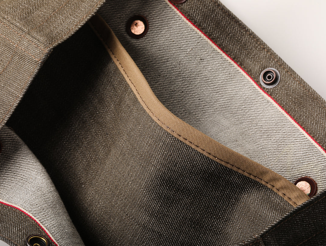 Snakepit Selvedge Denim Vintage Workwear Shoulder bag
