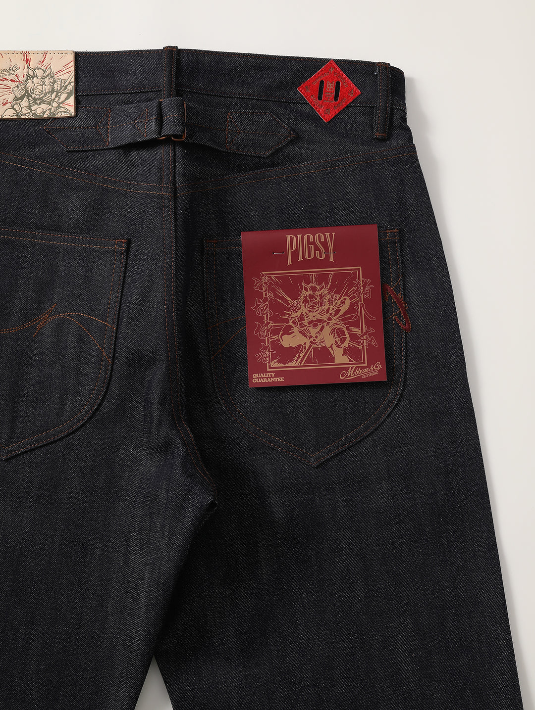 Journey to the West Series Wide-Leg jeans-Zhu Bajie