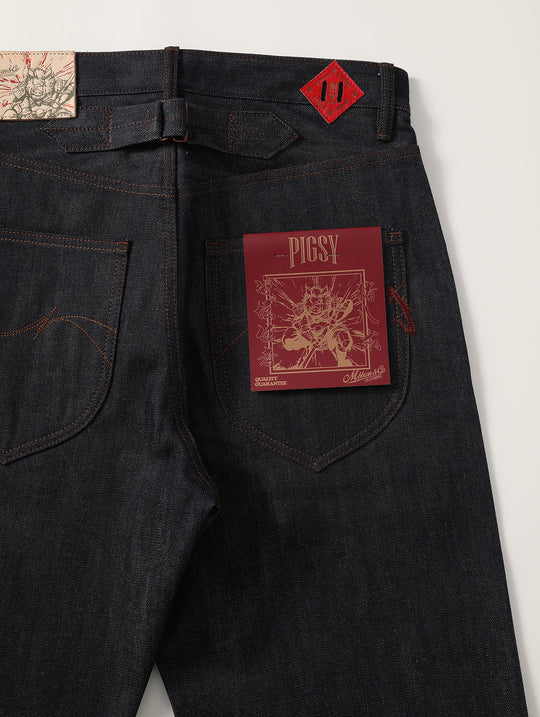 Journey to the West Series Wide-Leg jeans-Zhu Bajie