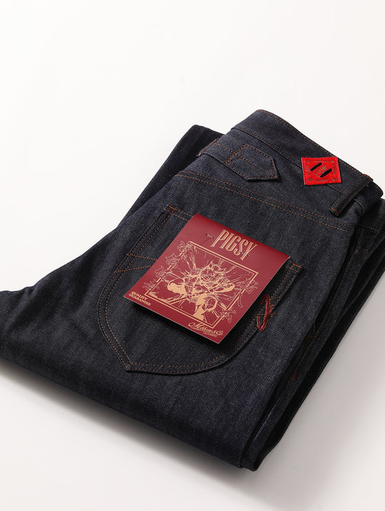 Journey to the West Series Wide-Leg jeans-Zhu Bajie