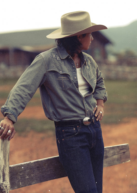 Western-style Alloy Buckle Belt