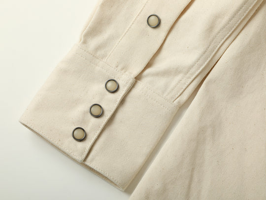 Western Series Desert Lily White Denim Shirt