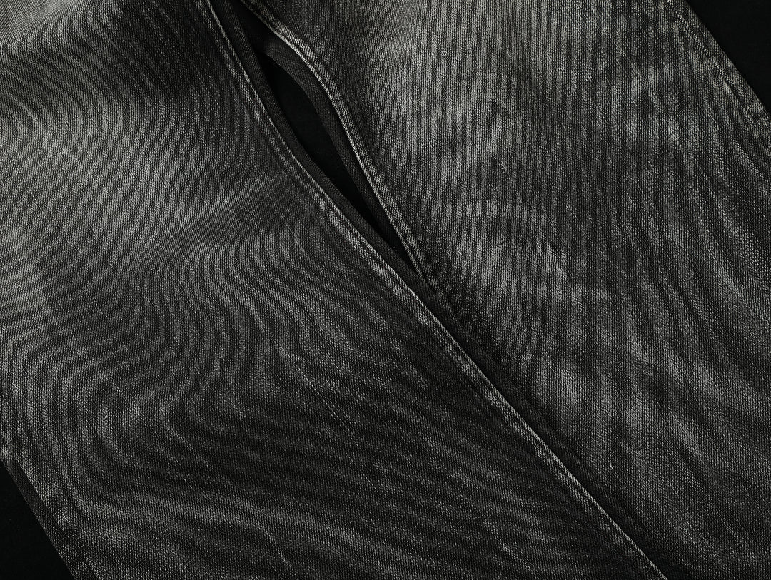 Nevada Wash Selvedge Denim Western Wide-Leg jeans