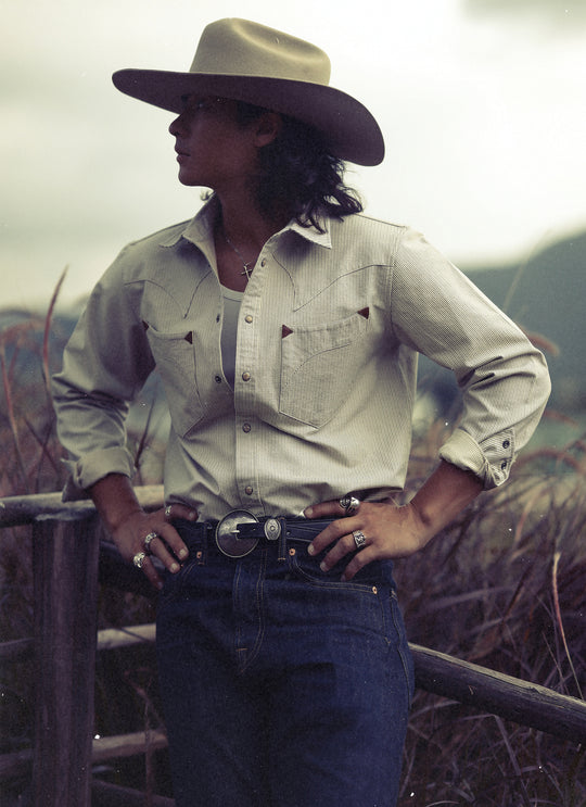 Western-style Alloy Buckle Belt