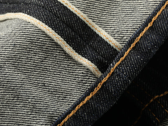 Canvas-panel Store Brand Selvedge Denim jeans