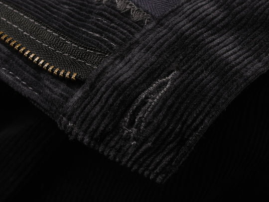 Corduroy Chino pants-Charcoal Blue