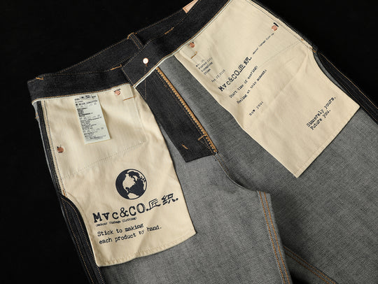 Mvc&Co.16.4OZ 747 Loose-Fit Flared jeans