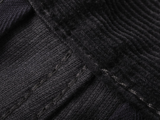 Corduroy Chino pants-Charcoal Blue