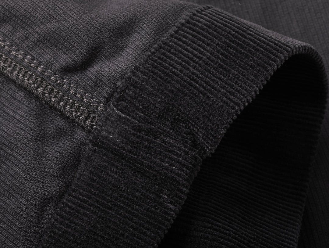 Corduroy Chino pants-Charcoal Blue