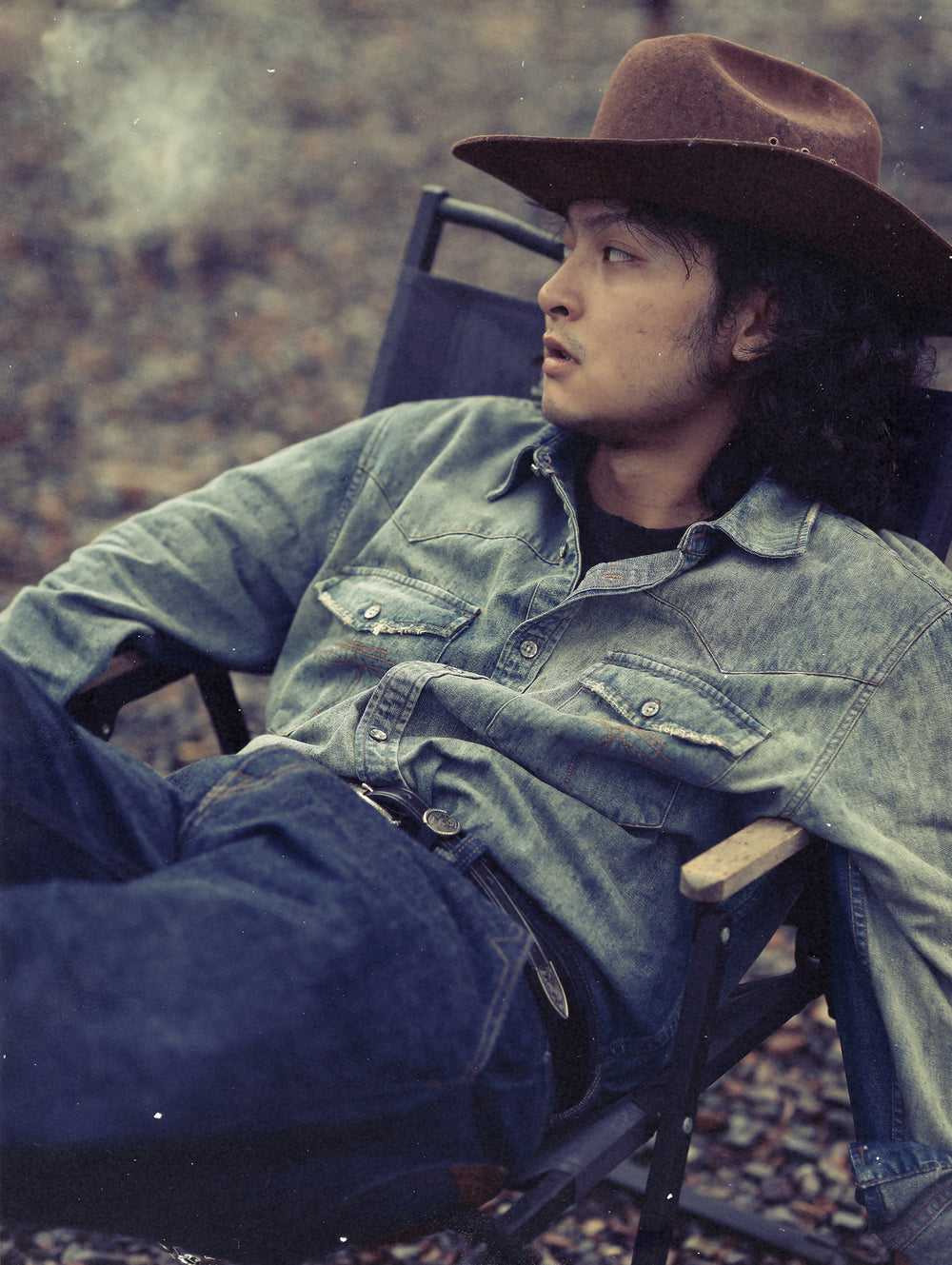 Aged Collection Heavy Washed Casual Western Shirt