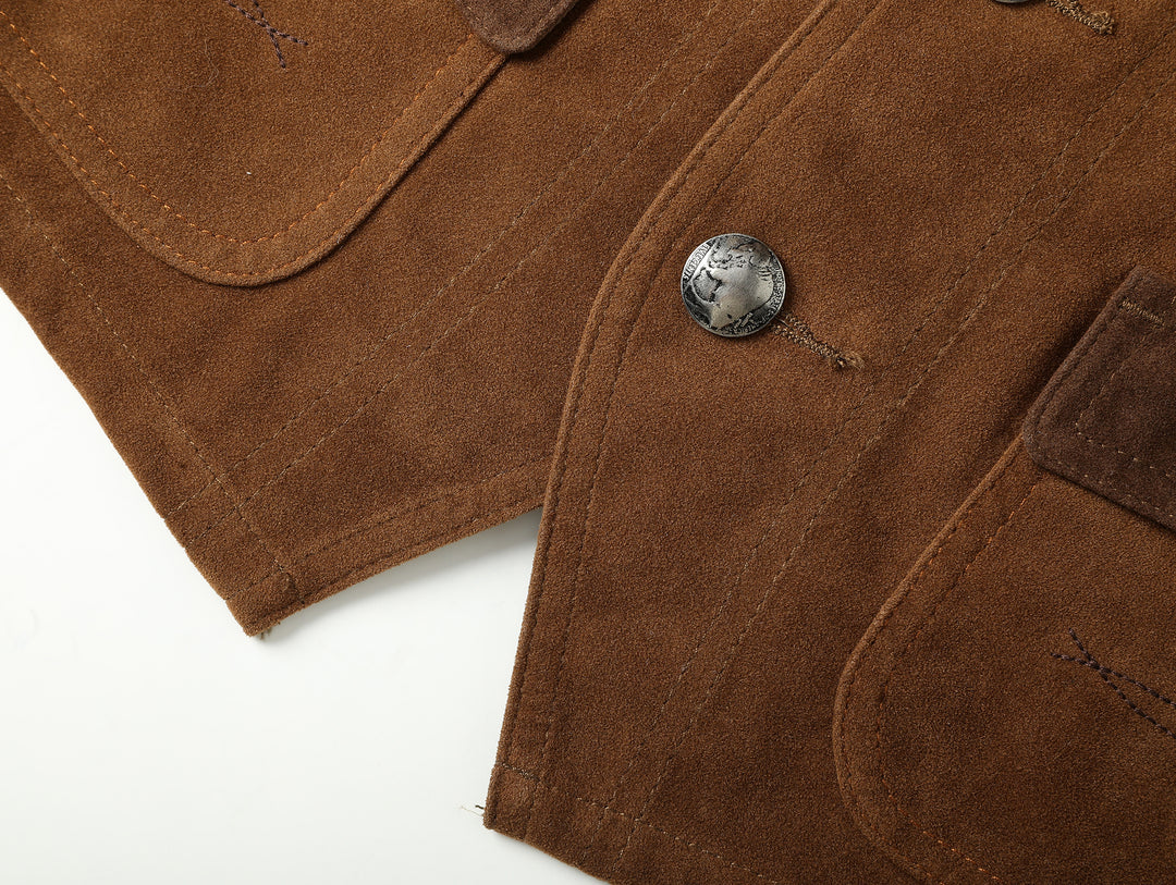 Suede Hunting Vest