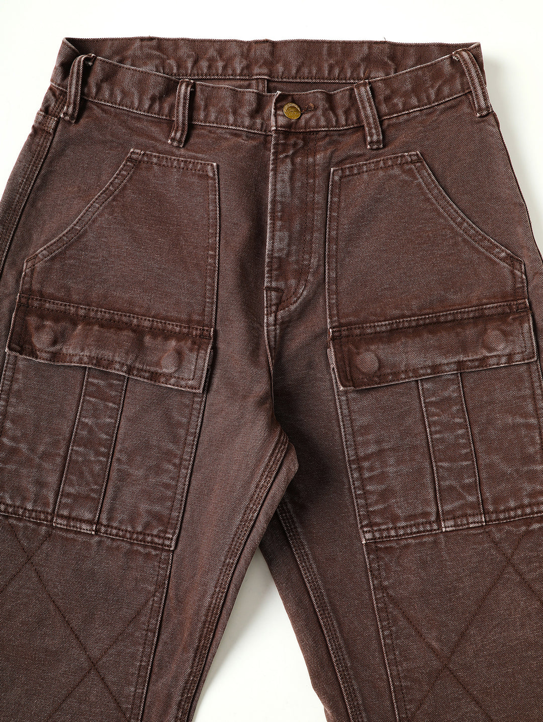 16OZ Red Mud Dyeing Selvedge Denim Wide-Leg jeans