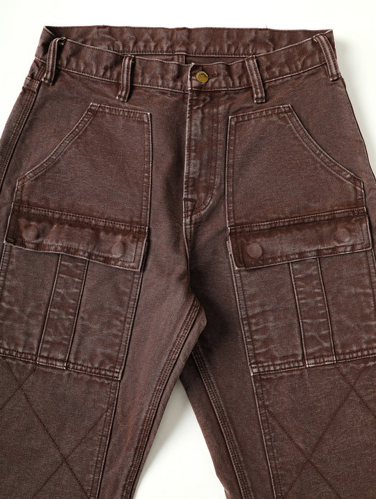 16OZ Red Mud Dyeing Selvedge Denim Wide-Leg jeans