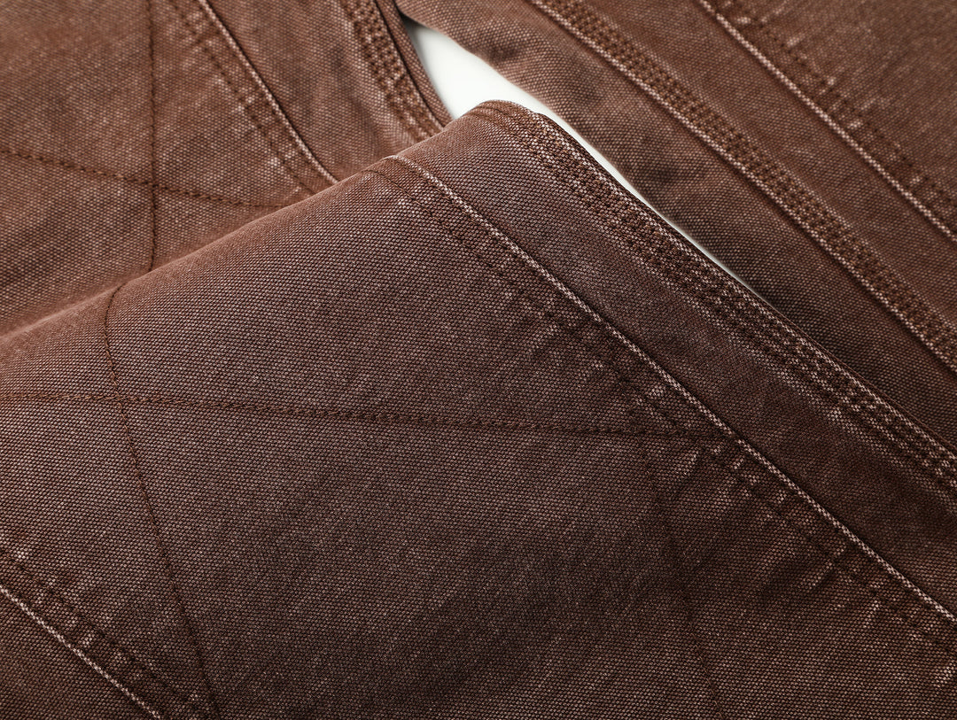 16OZ Red Mud Dyeing Selvedge Denim Wide-Leg jeans