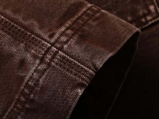 16OZ Red Mud Dyeing Selvedge Denim Wide-Leg jeans