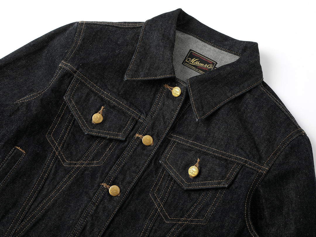 Women's 15.5OZ Type3 Selvedge Denim Jacket