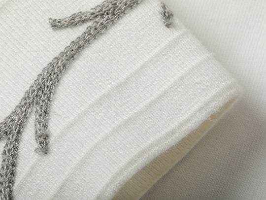 Mvc&Co. Desert Lily Embroidered Henley shirt