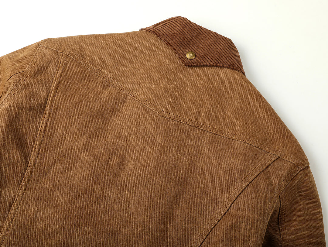 Western Series 16oz Oil-Waxed Canvas Type3 Trucker Jacket
