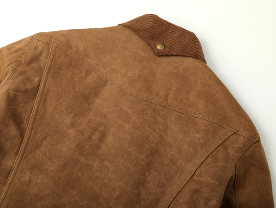 Western Series 16oz Oil-Waxed Canvas Type3 Trucker Jacket