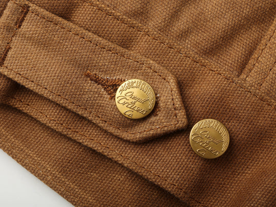 Western Series 16oz Oil-Waxed Canvas Type3 Trucker Jacket